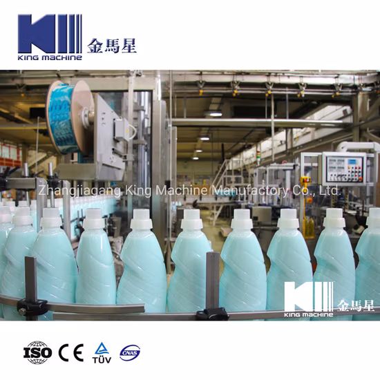 Jetable antibactérien automatique 84 désinfectant liquide de remplissage de gel d'alcool liquide de lavage des mains désinfectant mélange et remplissage de bouteilles machine d'emballage d'étiquetage de capsulage